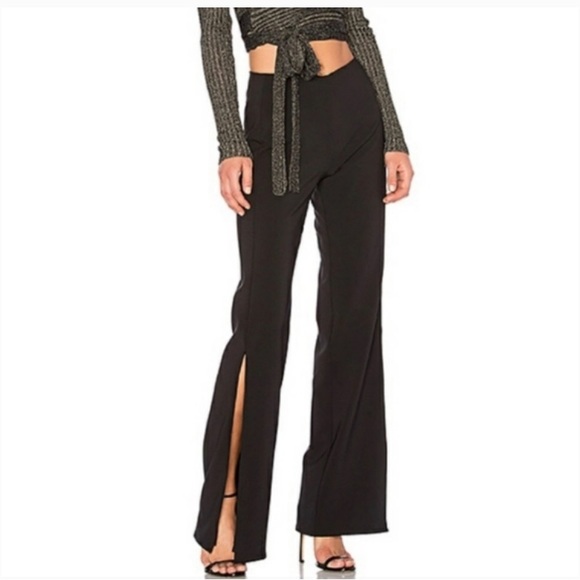 Lovers + Friends x REVOLVE Slash Pants in Black Sise S
